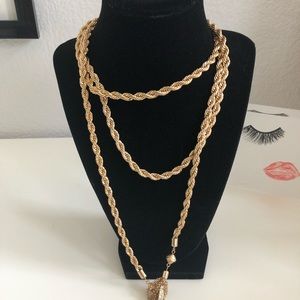 Statement Lariat Necklace